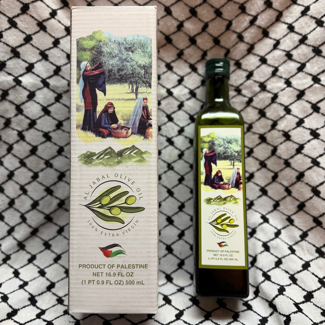 Al Jabal Premium Authentic Palestinian 100% Extra Virgin Olive Oil 500mL