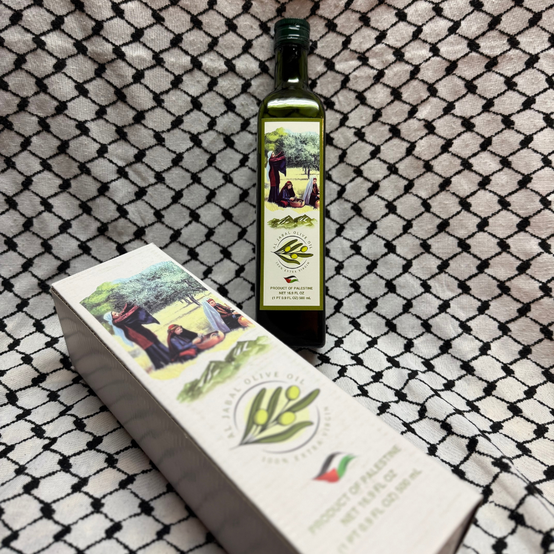 Al Jabal Premium Authentic Palestinian 100% Extra Virgin Olive Oil 500mL
