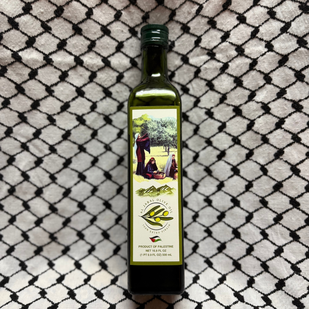 Al Jabal Premium Authentic Palestinian 100% Extra Virgin Olive Oil 500mL