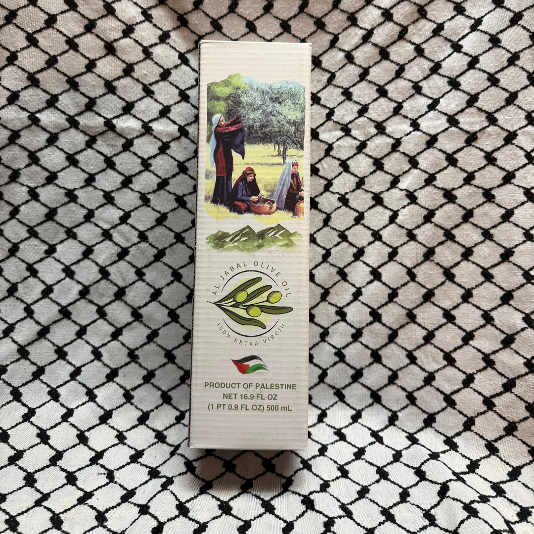 Al Jabal Premium Authentic Palestinian 100% Extra Virgin Olive Oil 500mL