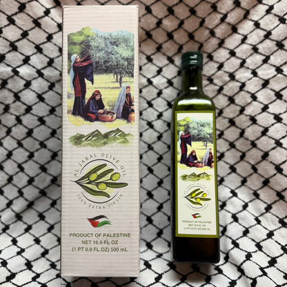 Al Jabal Premium Authentic Palestinian 100% Extra Virgin Olive Oil 500mL